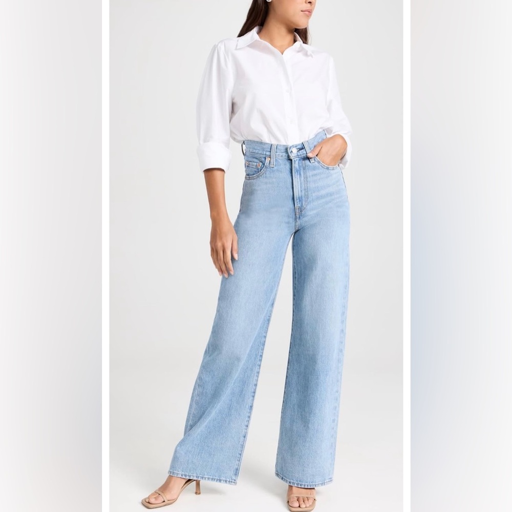 Levi's Women's Ribcage Wide Leg Jeans
